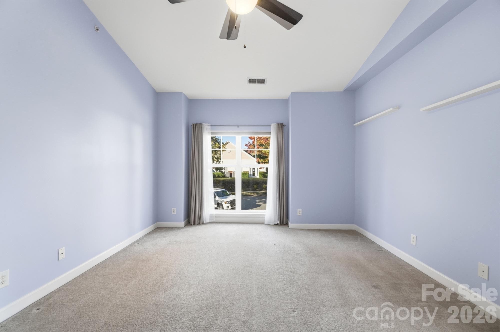 Primary Bedroom w/ Vaulted Ceiling - 16752 Amberside Road, Cornelius
