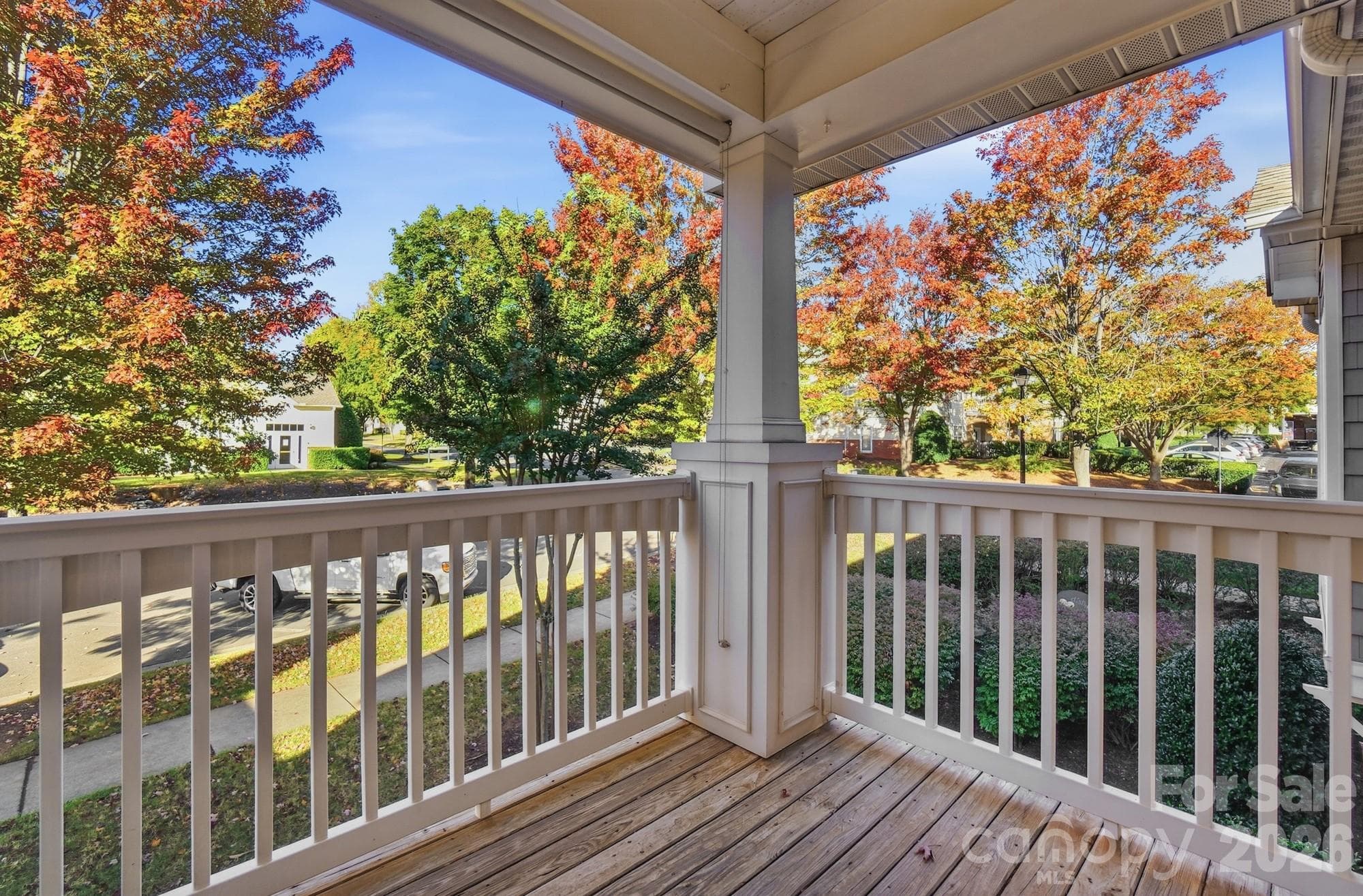 Balcony w/ View of Clubhouse - 16752 Amberside Road, Cornelius