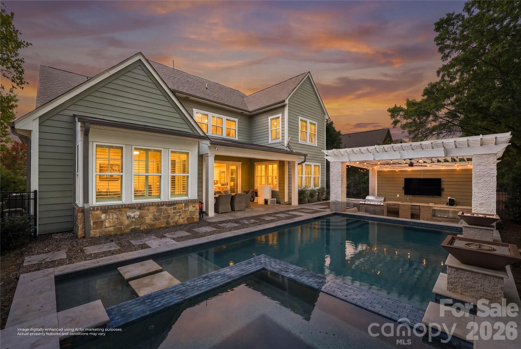Single Family Residence at 8916 Blakeney Drive, Charlotte, photo 4 of 49