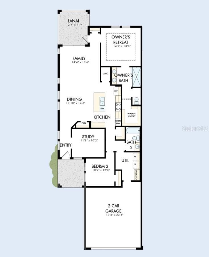 Floor Plan - 2837 MARRAKESH LN, SARASOTA