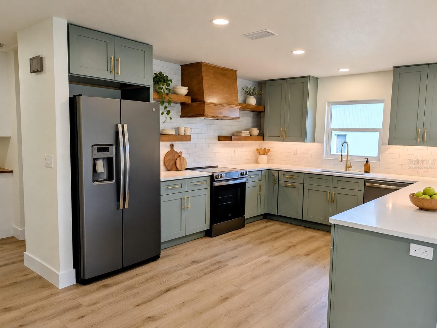 Kitchen Virtually staged - 2748 GLENWOOD AVE, NEW SMYRNA BEACH
