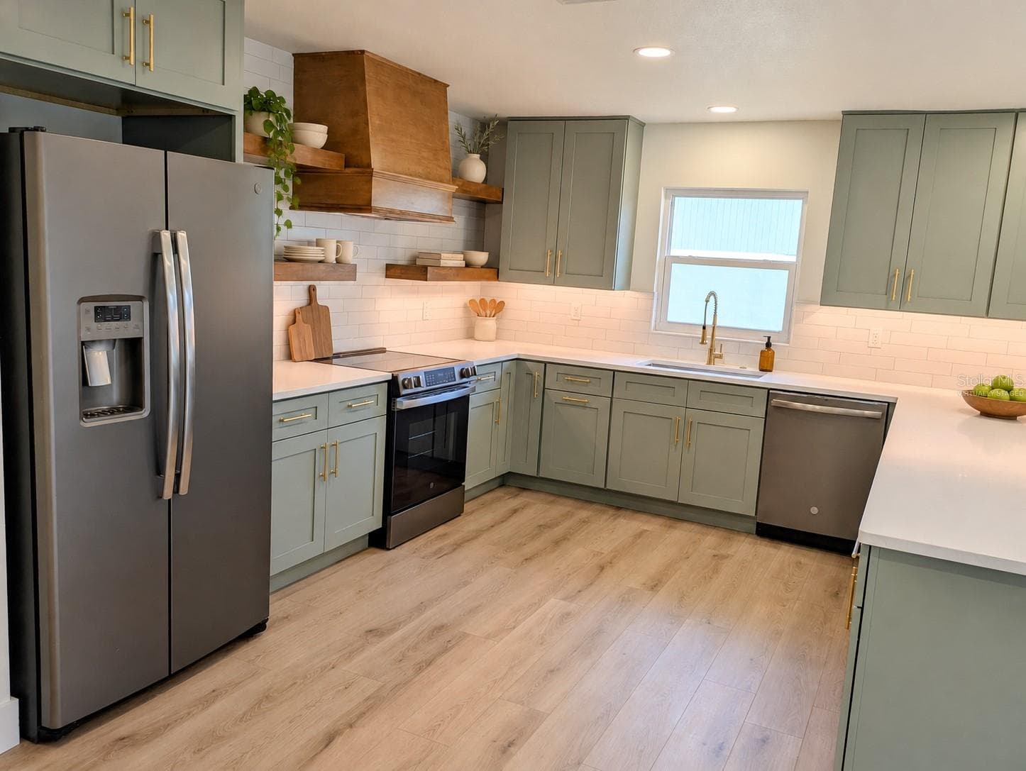 Kitchen Virtually staged - 2748 GLENWOOD AVE, NEW SMYRNA BEACH