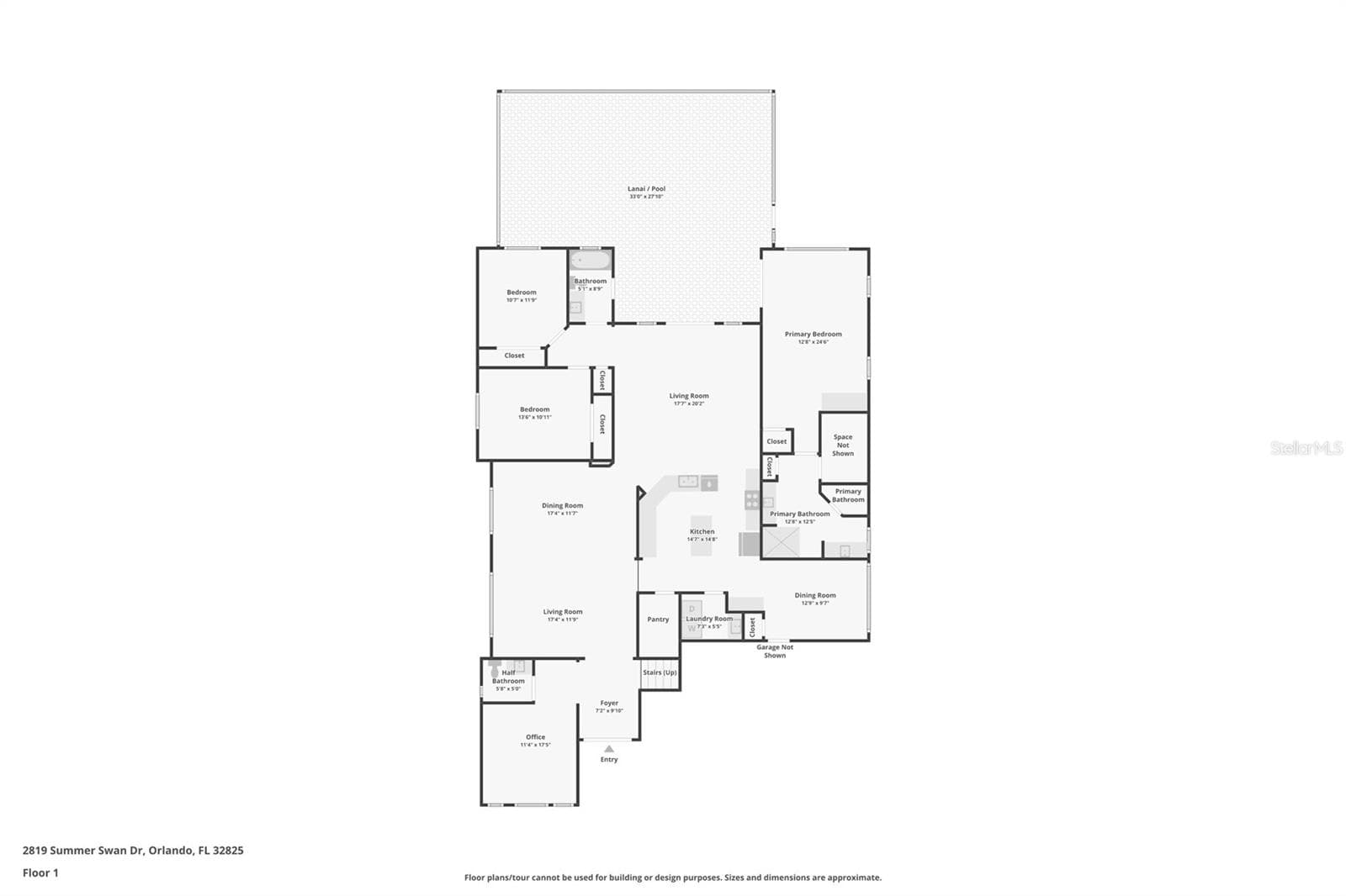 Single Family Residence at 2819 SUMMER SWAN DR, ORLANDO, photo 31 of 32