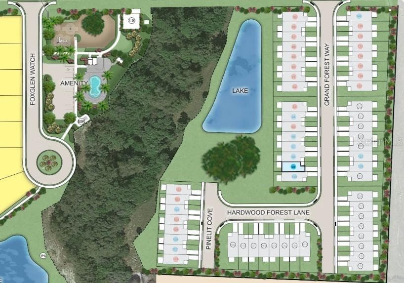 7207 Grand Forest Way Site Map - 7207 GRAND FOREST WAY, NOKOMIS