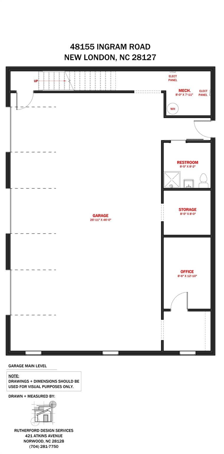 Detached Garage Main Floor - 48155 Ingram Road, New London