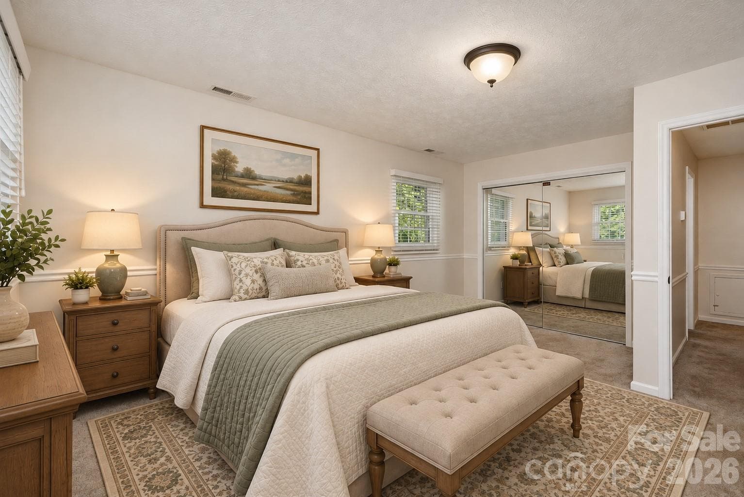 AI Staged - 1376 Glenheath Drive, Hendersonville