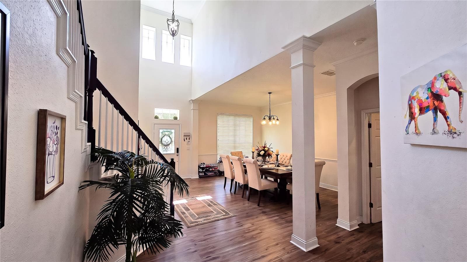 Virtual staged dinning room - 2141 WILD TAMARIND BLVD, ORLANDO