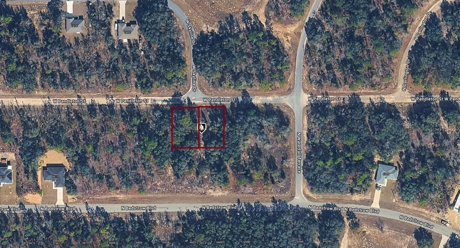 Land at 1396 & 1418 W PENDLETON ST, CITRUS SPRINGS, photo 2 of 2