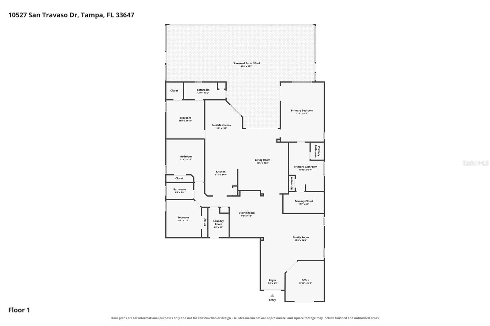 Single Family Residence at 10527 SAN TRAVASO DR, TAMPA, photo 63 of 63