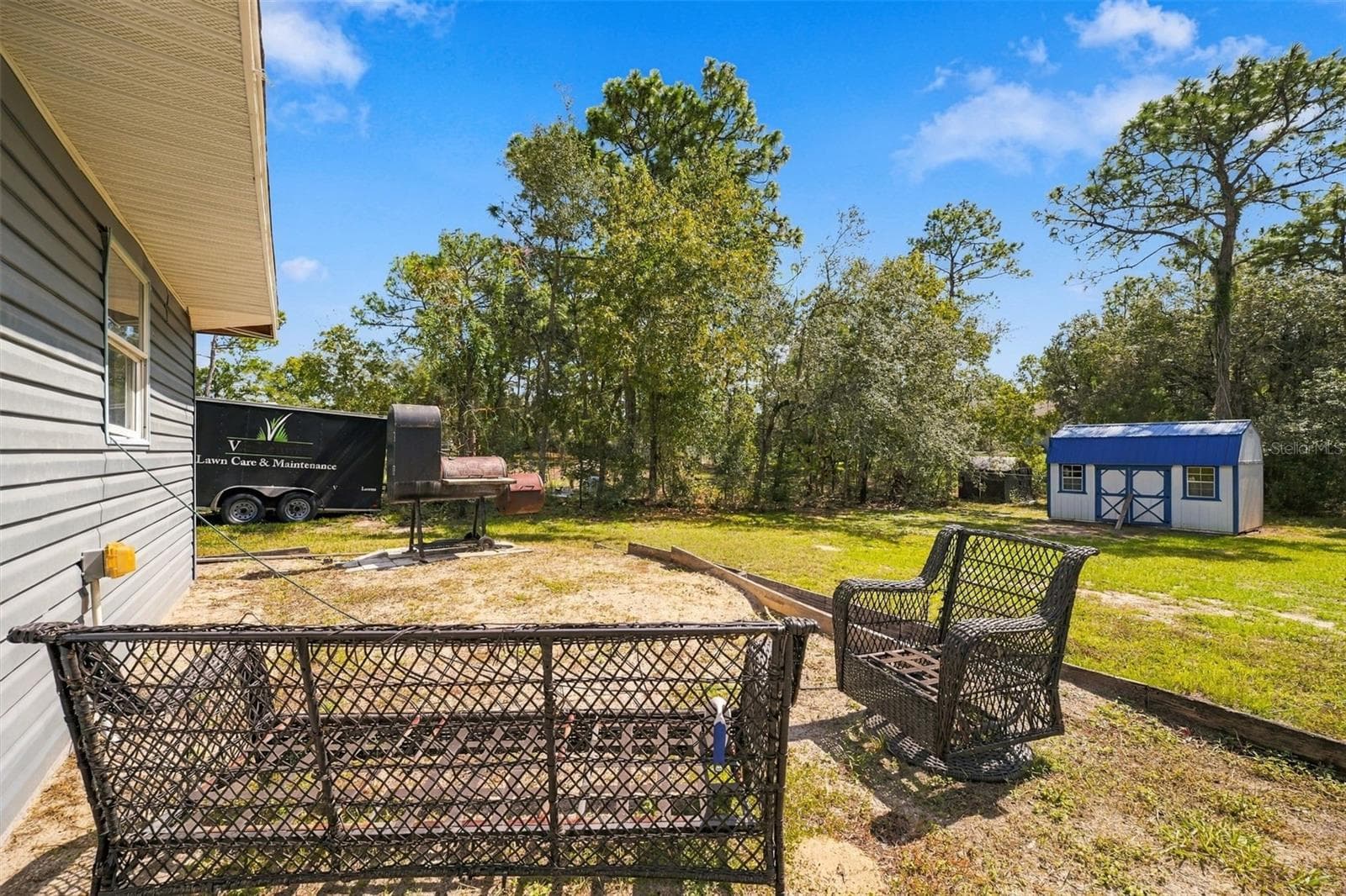 Rear Exterior View - 10360 GOLDEN AVE, WEEKI WACHEE