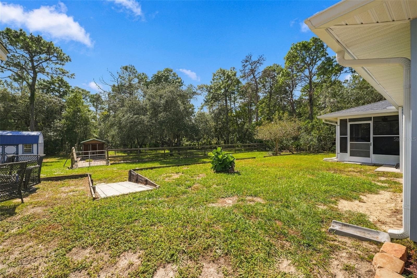 Rear Exterior View - 10360 GOLDEN AVE, WEEKI WACHEE