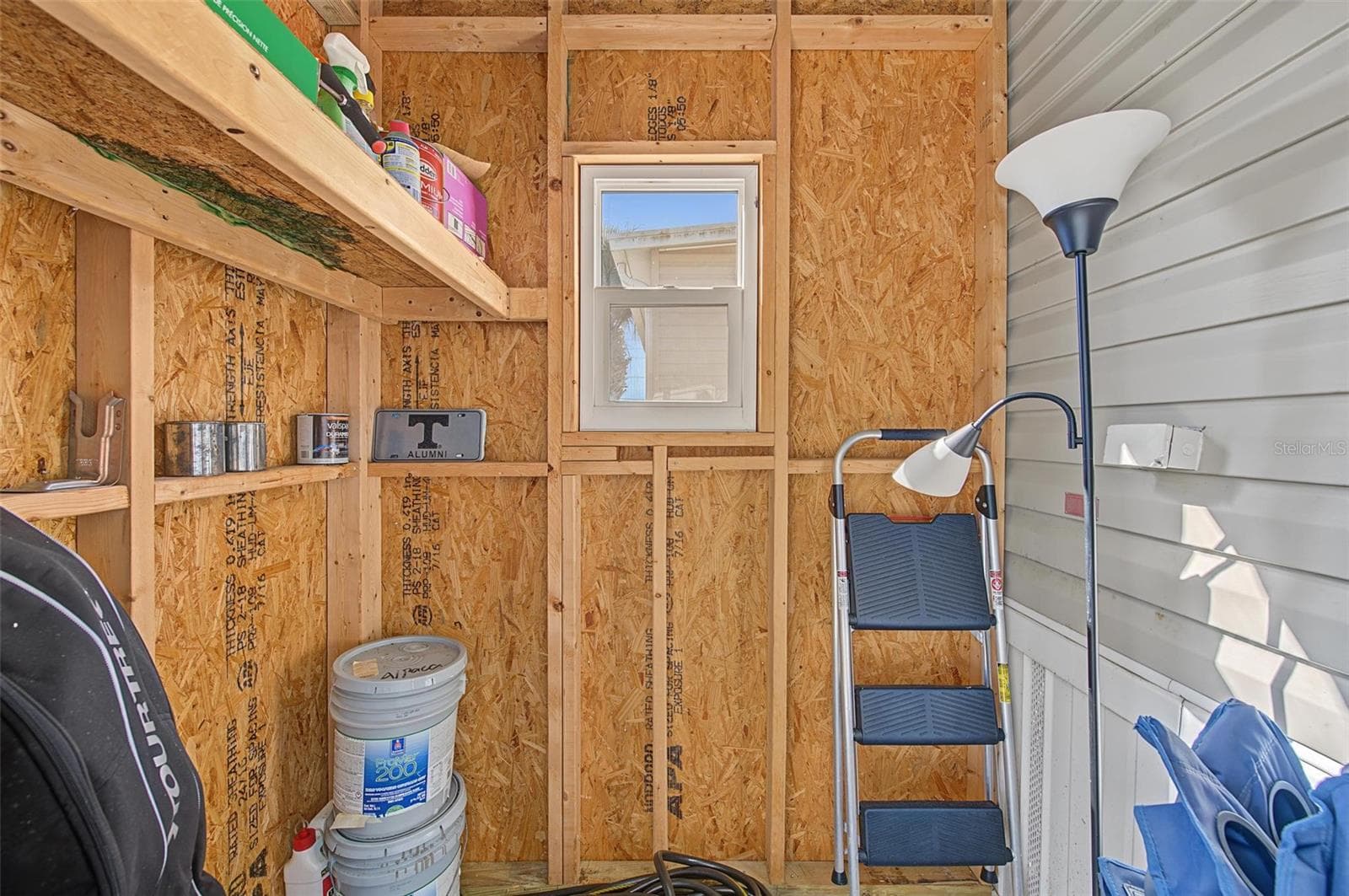 Shed is inside the screened in back porch - 20000 US HIGHWAY 19 N #705, CLEARWATER