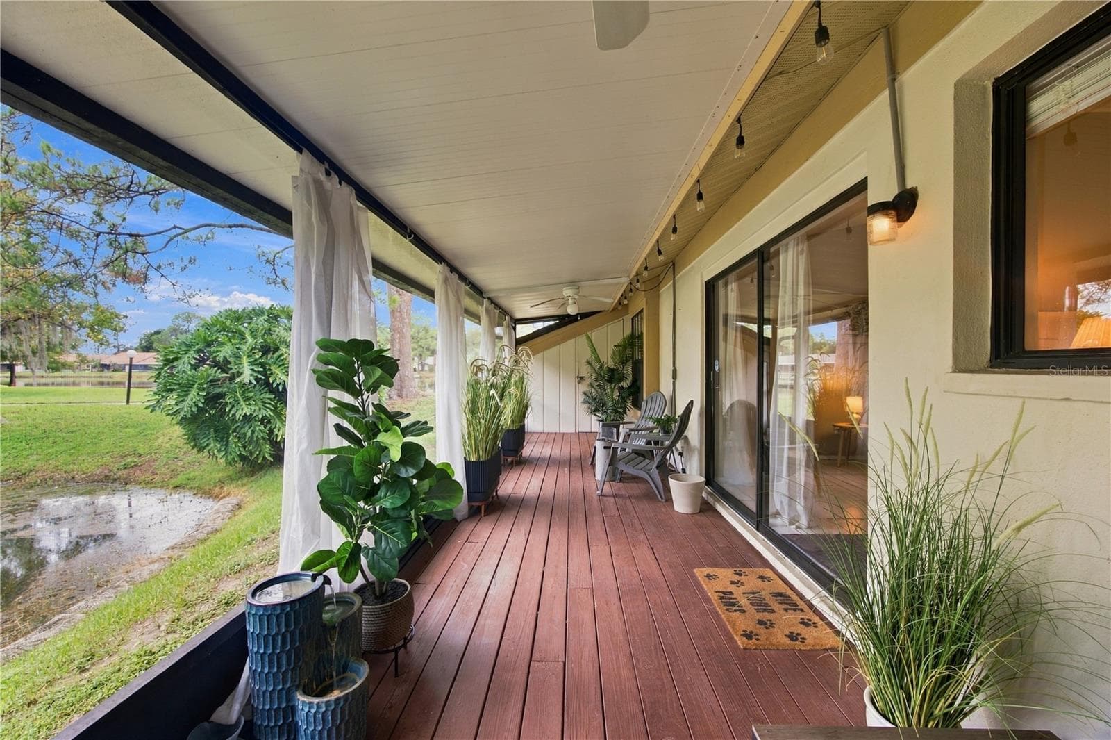 Back Patio - 4008 SHORESIDE CIR, TAMPA