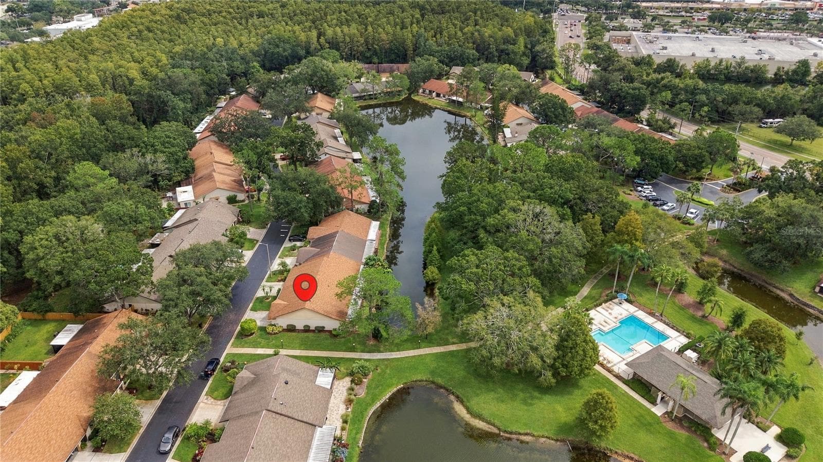 Aerial - 4008 SHORESIDE CIR, TAMPA