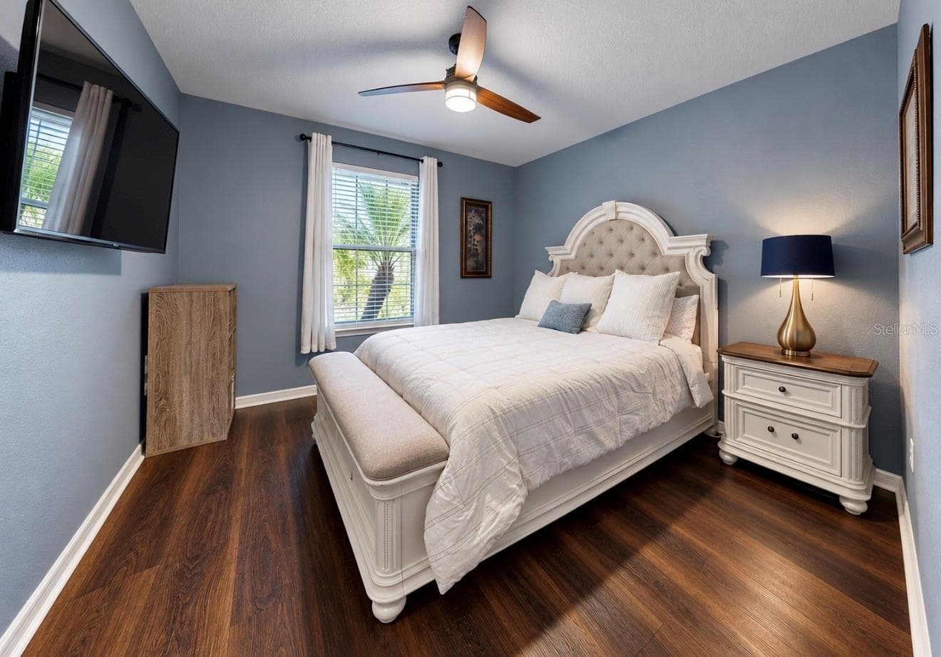 BEDROOM 2 DOWNSTAIRS - 10411 CARDERA DR, RIVERVIEW