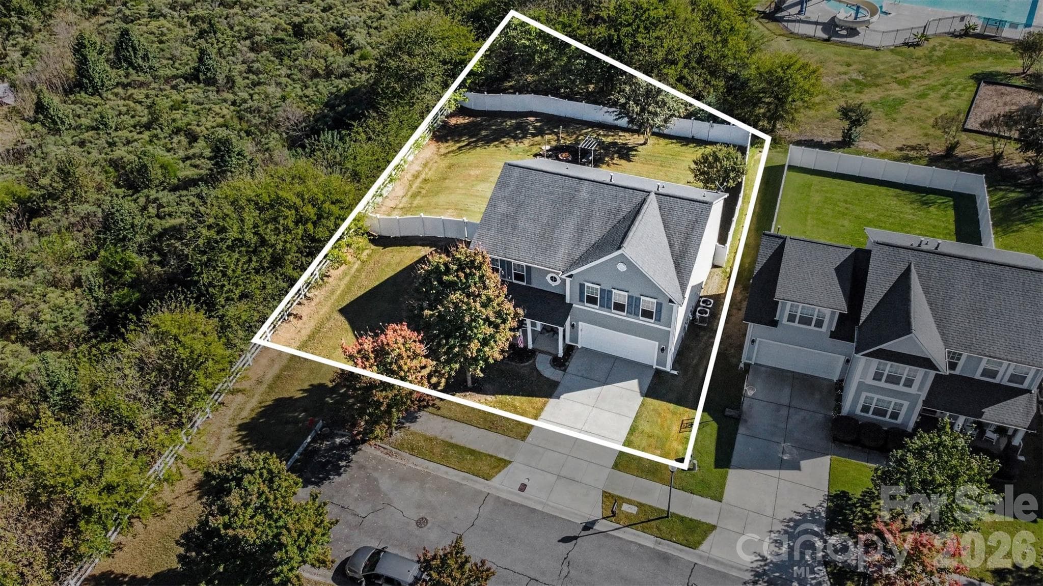 Check out this lot! Fenced with Privacy Fencing... - 3585 Leighton Drive SW, Concord