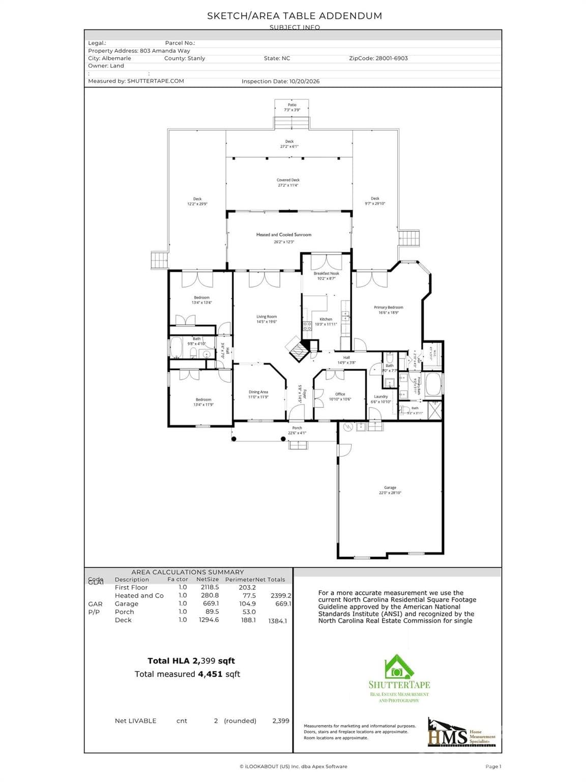 Single Family Residence at 803 Amanda Way, Albemarle, photo 36 of 47