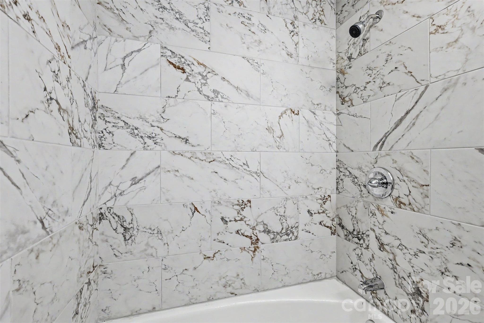 Hall bathroom bathtub/shower - 519 Amon Lane, Pineville