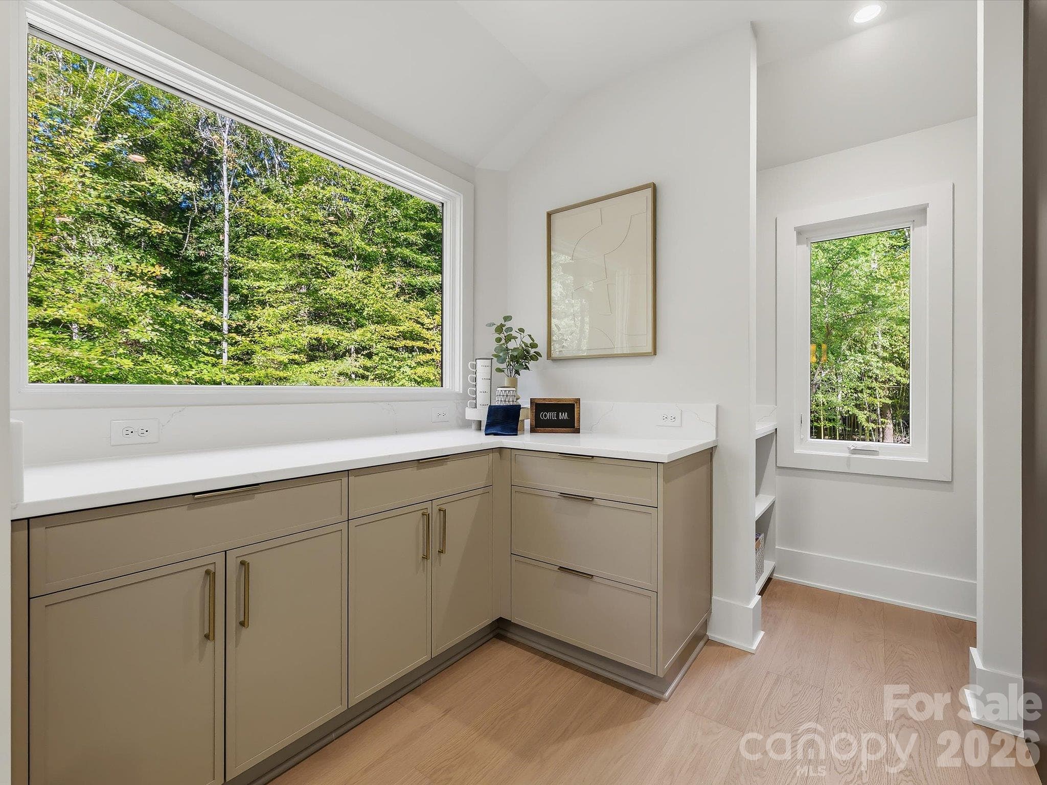 Storage nook in kitchen - 5401 Lancelot Drive, Charlotte