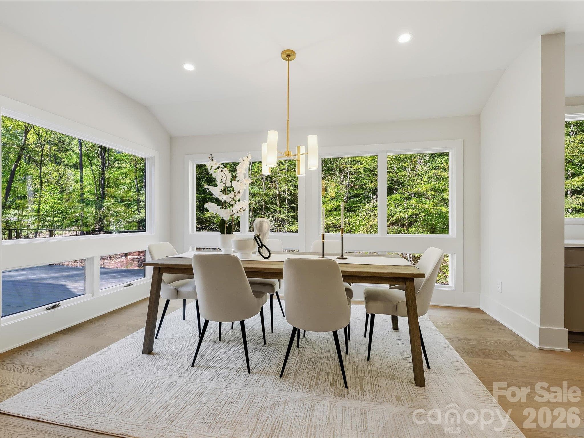 Breakfast nook - 5401 Lancelot Drive, Charlotte