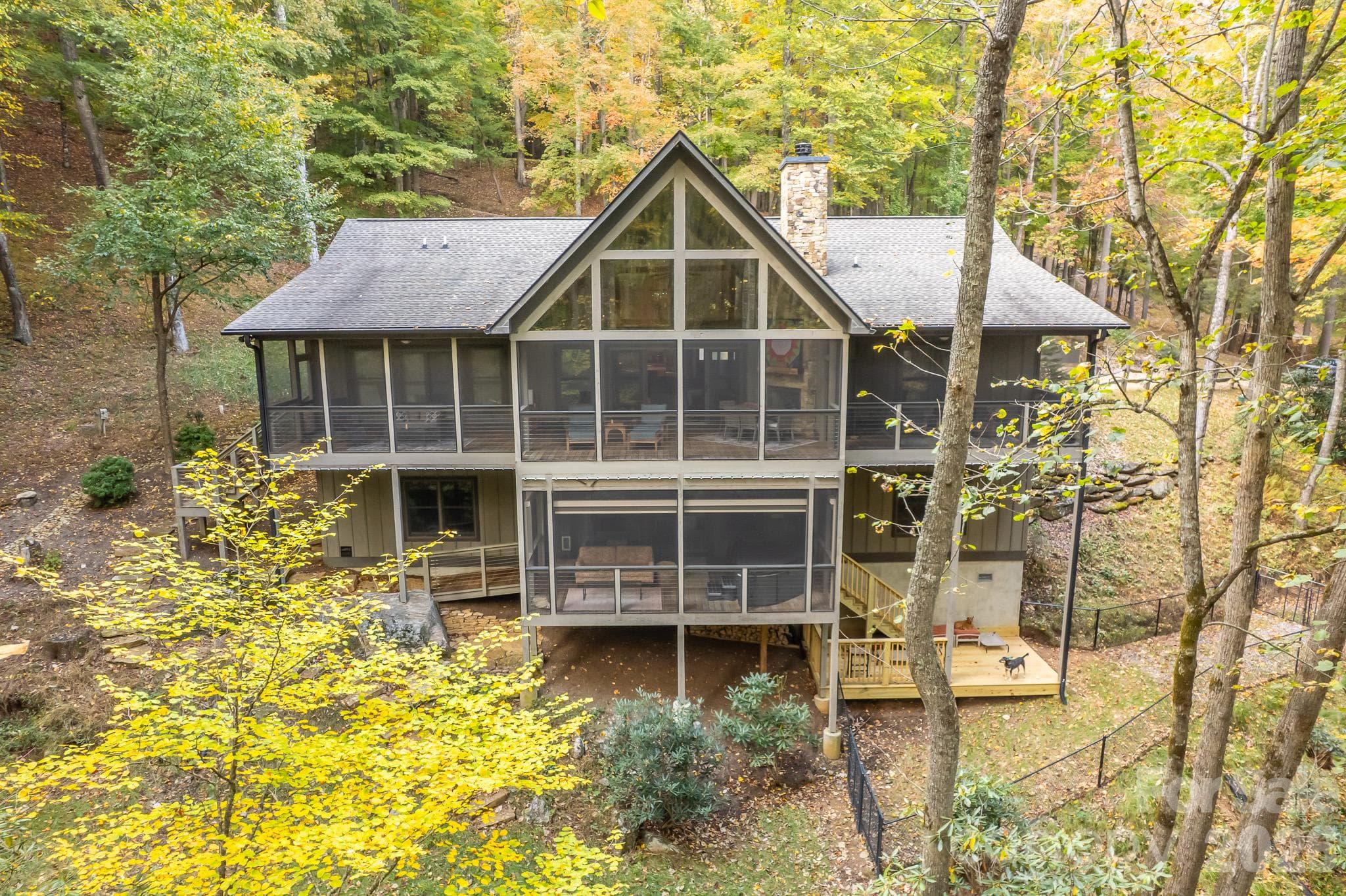 Plenty of room to stretch your legs by Ayles Creek and outdoor activities. - 350 Celo Cove Drive, Burnsville