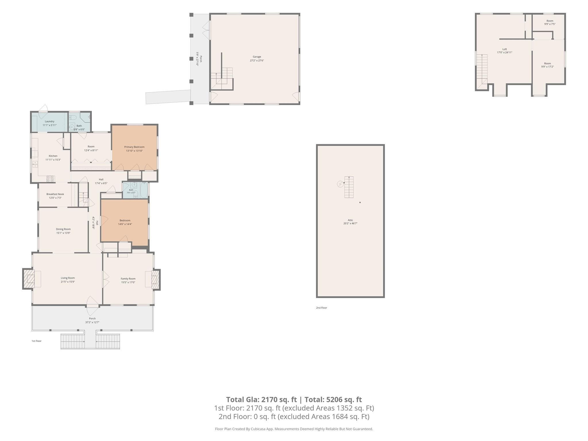 All Floors with garage and loft - 1220 Williams Road, Fort Mill