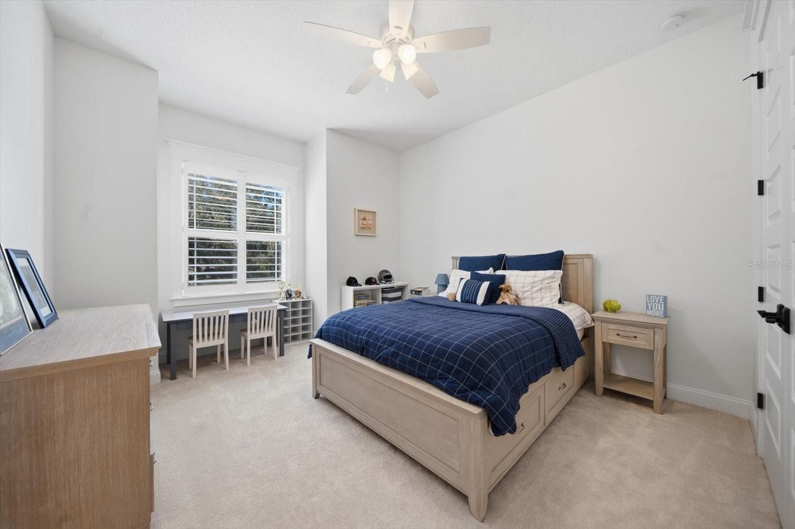 other secondary bedroom sharing jack-in-jill bath - 3608 E STERLING CIR, TAMPA