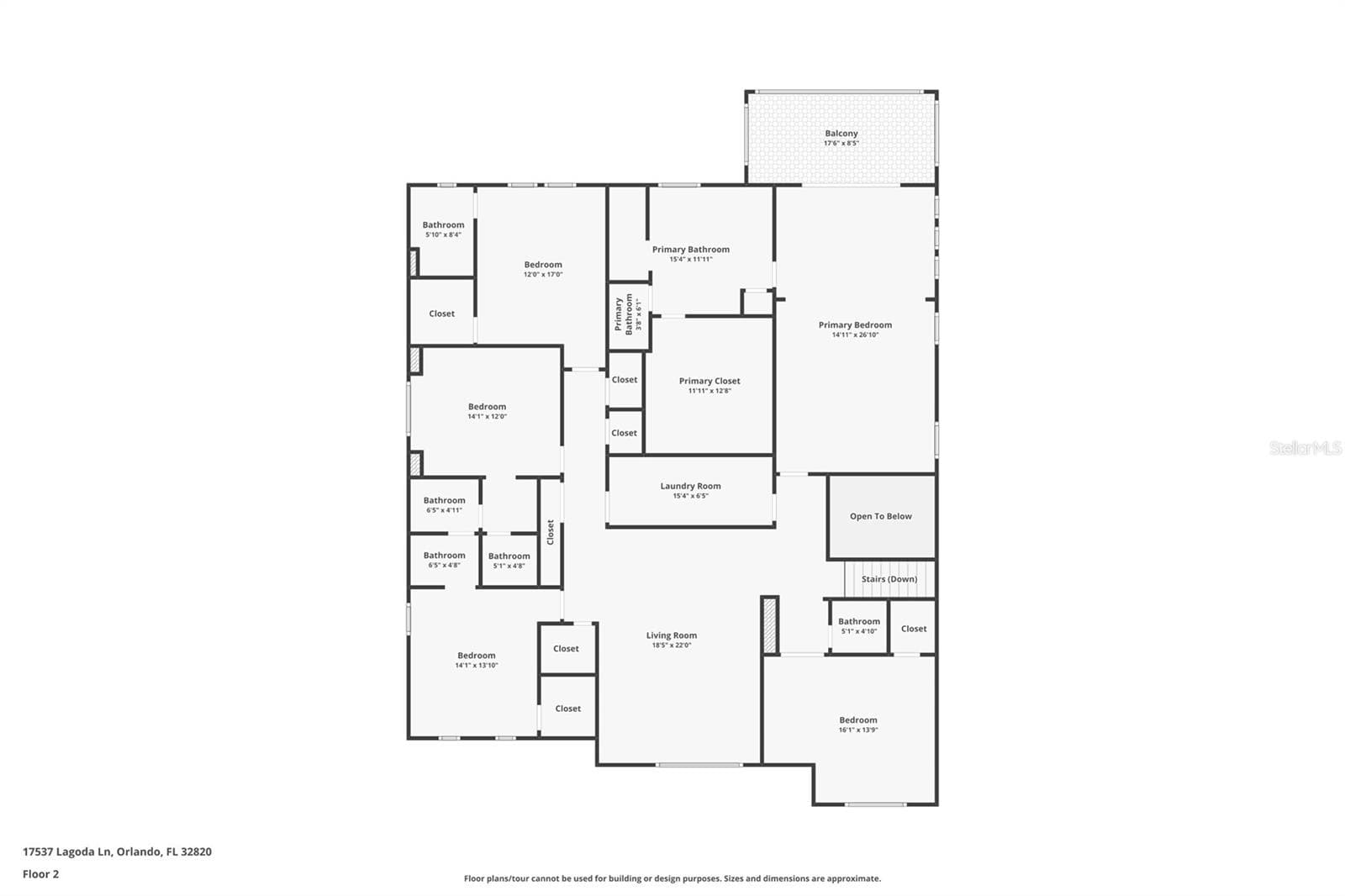 Single Family Residence at 17537 LAGODA LN, ORLANDO, photo 8 of 51