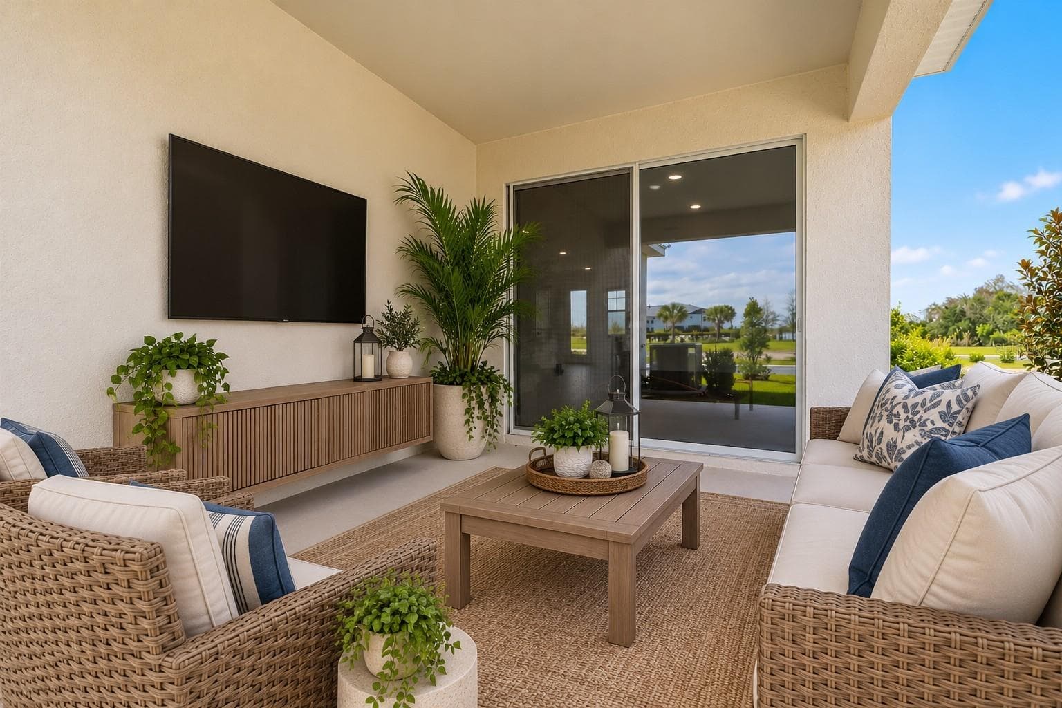 Staged Lanai - 10717 WADING RIVER AVE, PARRISH