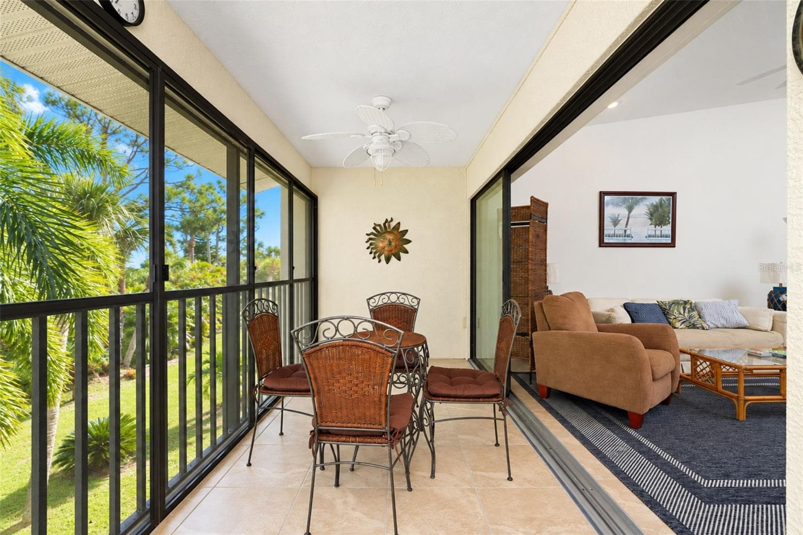 Imagine enjoying your morning coffee with this peaceful view. - 4260 PLACIDA RD #9C, ENGLEWOOD