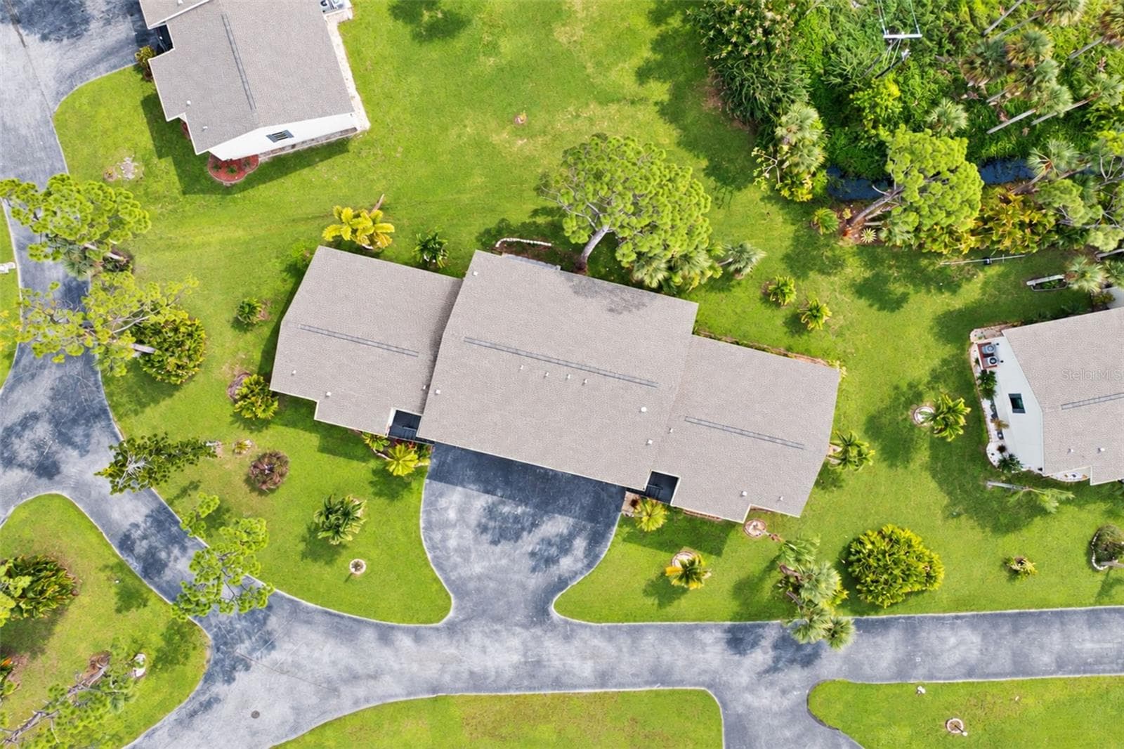 Aerial #12 - tennis/pickleball courts and clubhouse and pool - 4260 PLACIDA RD #9C, ENGLEWOOD