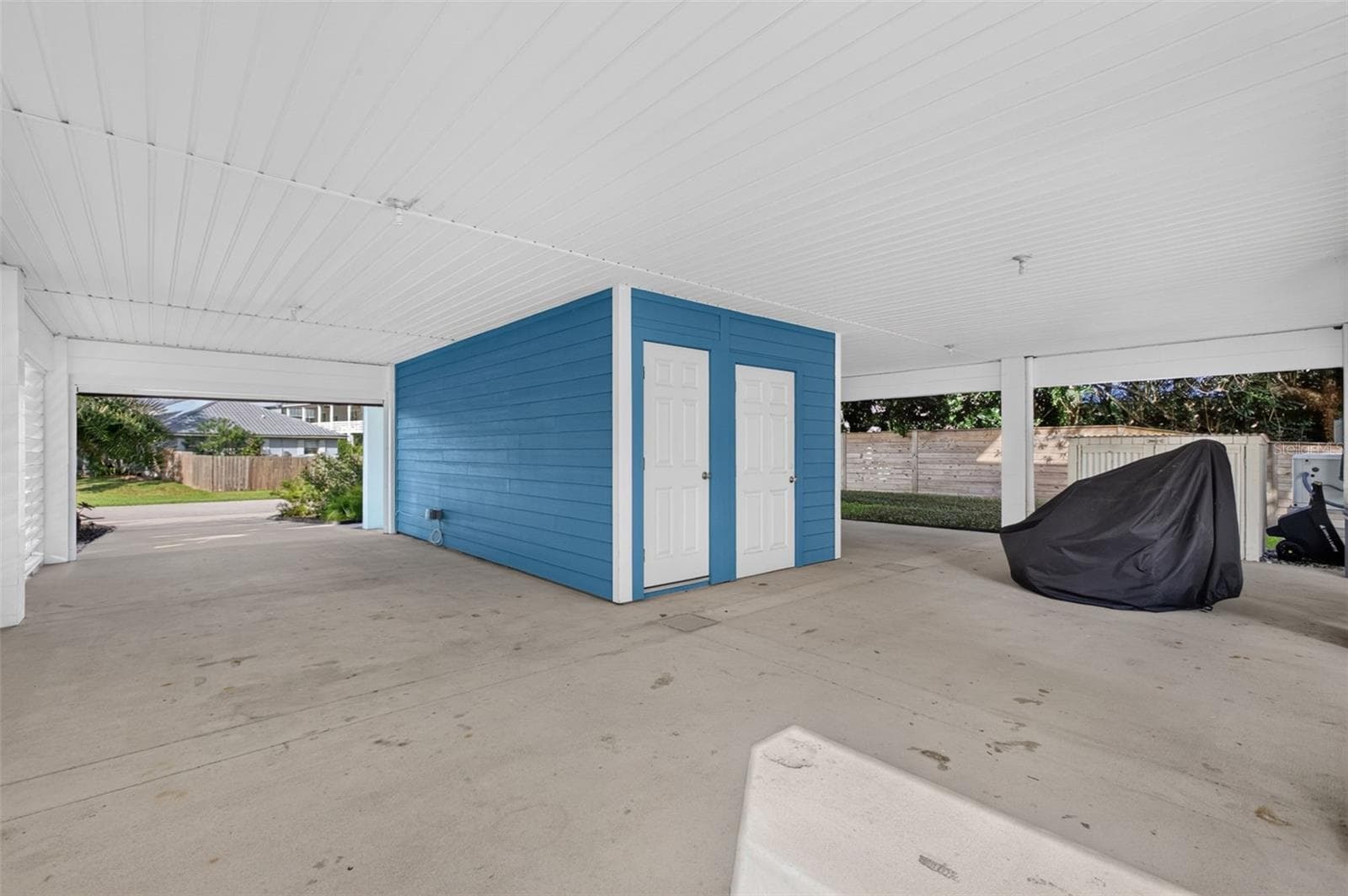 Carport Locked Storage - 50 KON TIKI CIR, ST AUGUSTINE