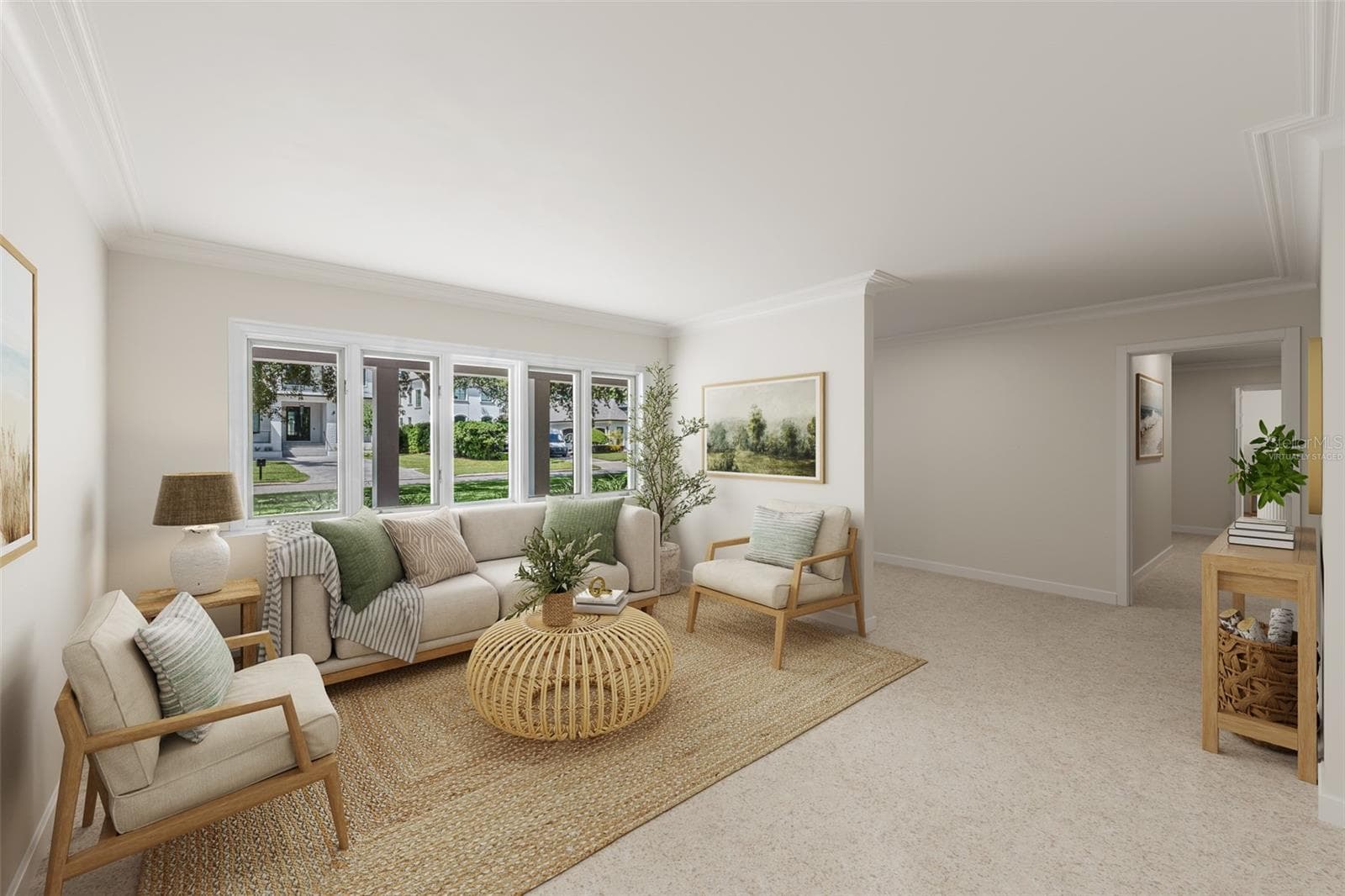 Virtually staged and virtually finished. Does not reflect current condition. - 628 RIVIERA DR, TAMPA