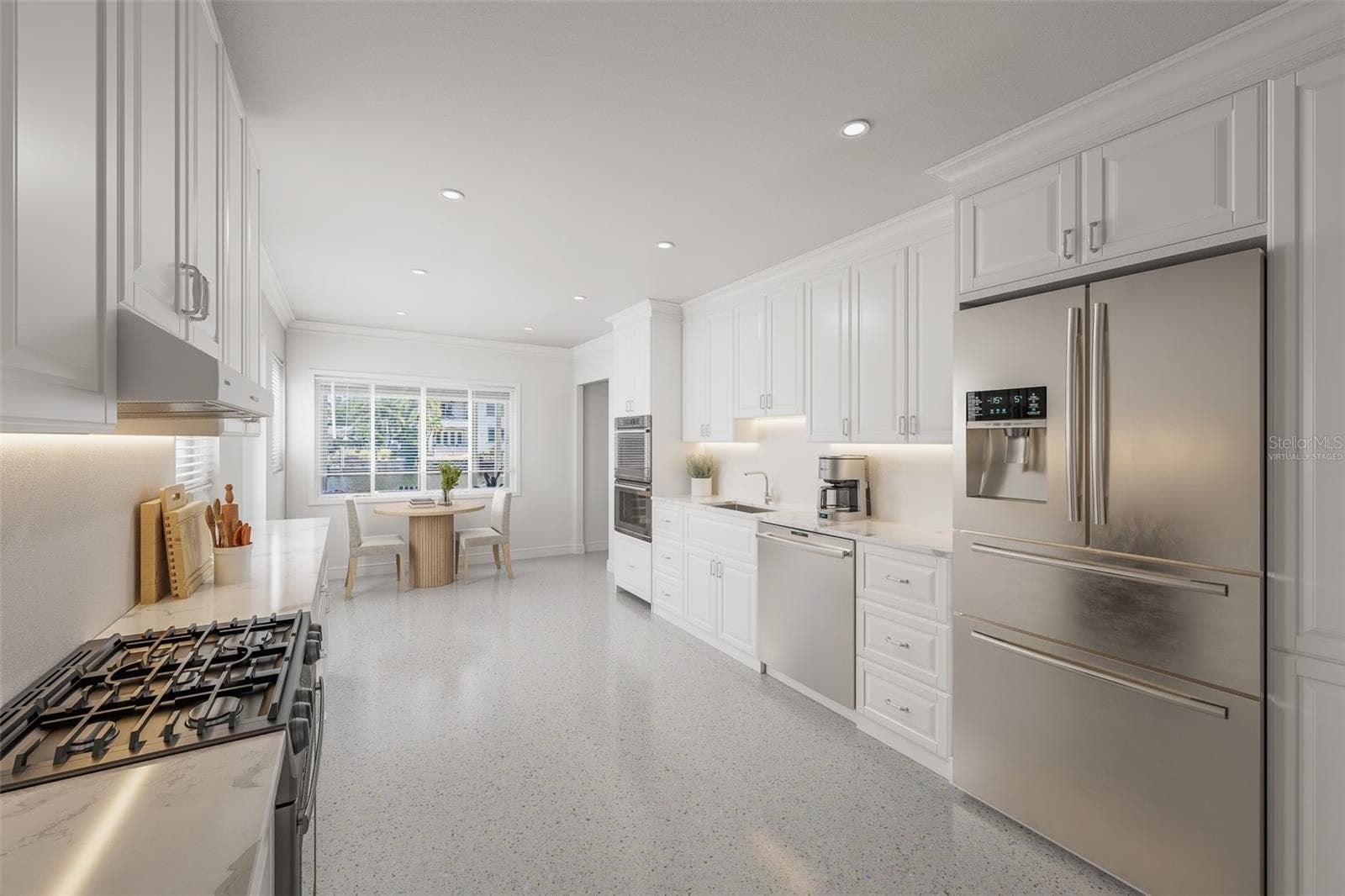 Virtually staged and virtually finished. Does not reflect current condition. - 628 RIVIERA DR, TAMPA
