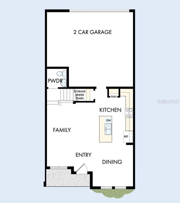 Floor Plan First Floor - 7211 TIDELAND LN, SARASOTA