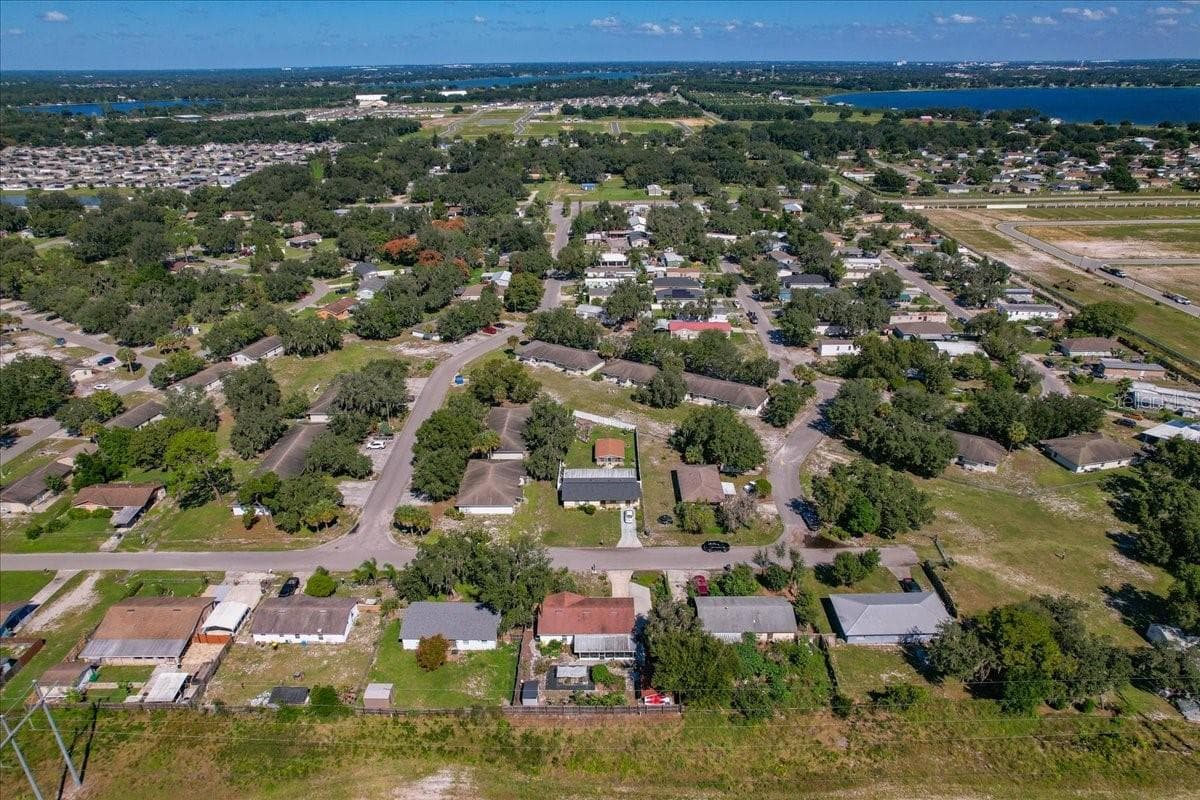 Aerial view - 4801 WESTON RD, BARTOW