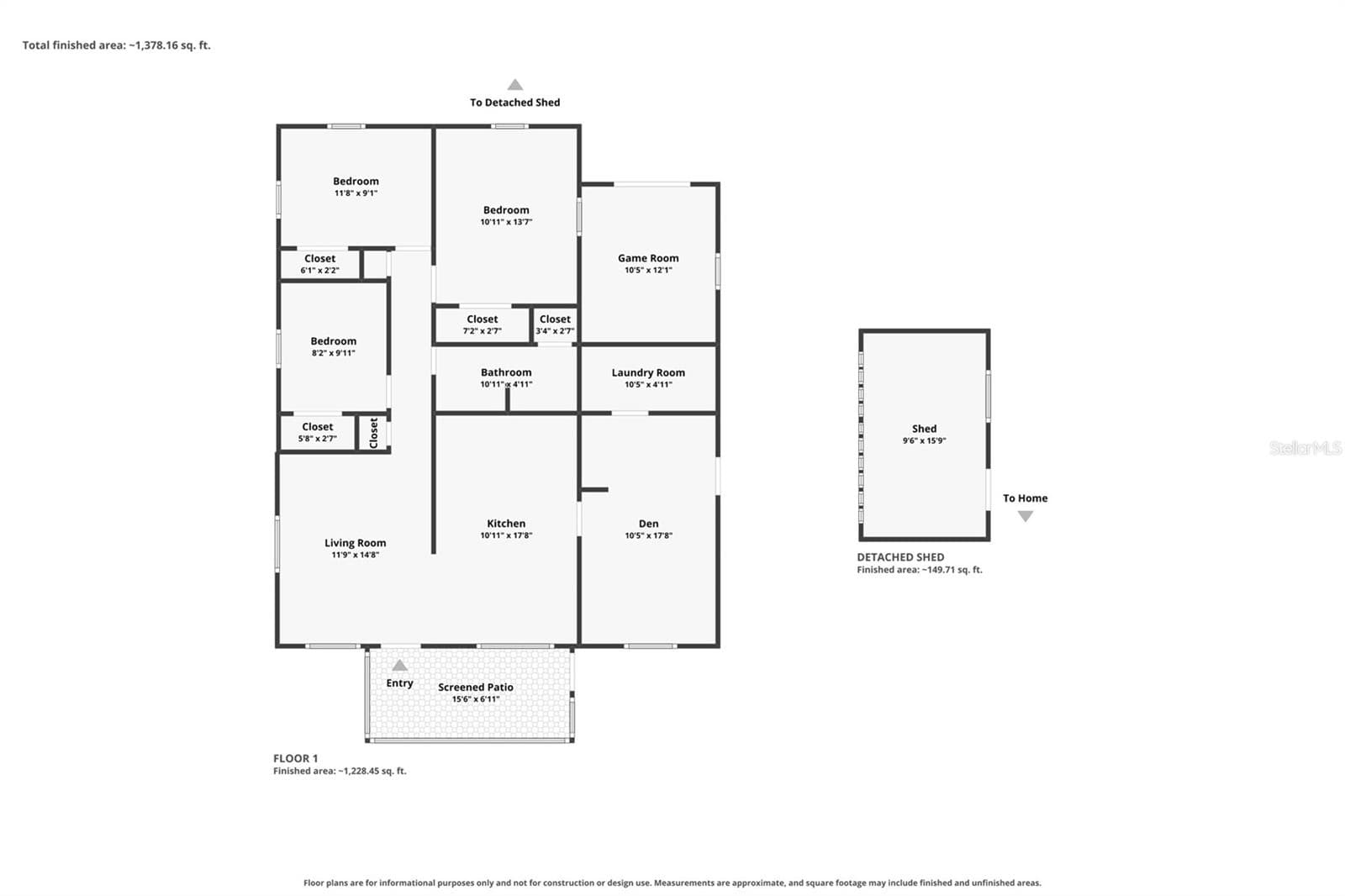 FLOOR PLAN - 39209 6TH AVE, ZEPHYRHILLS