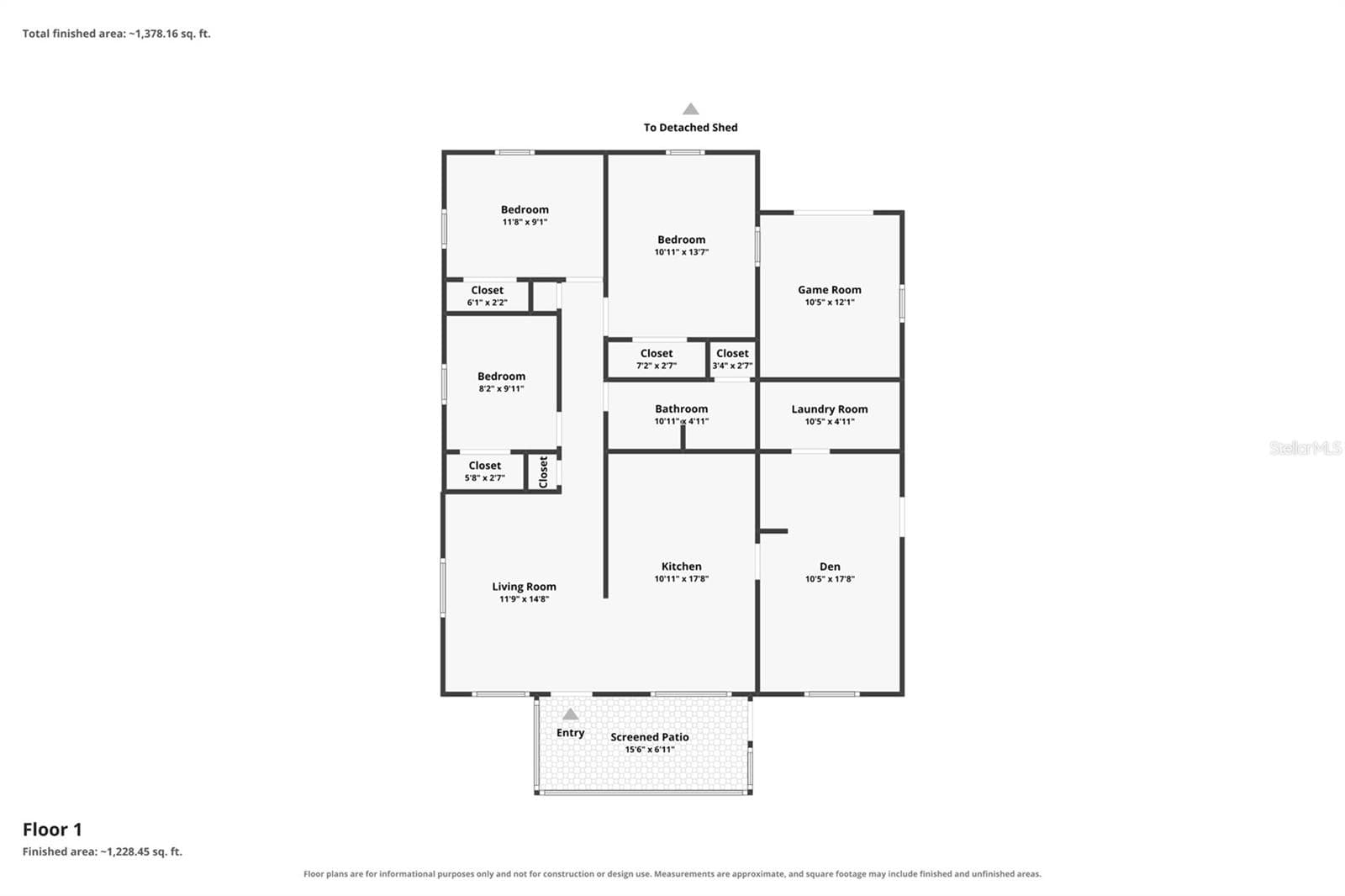 FLOOR PLAN - 39209 6TH AVE, ZEPHYRHILLS