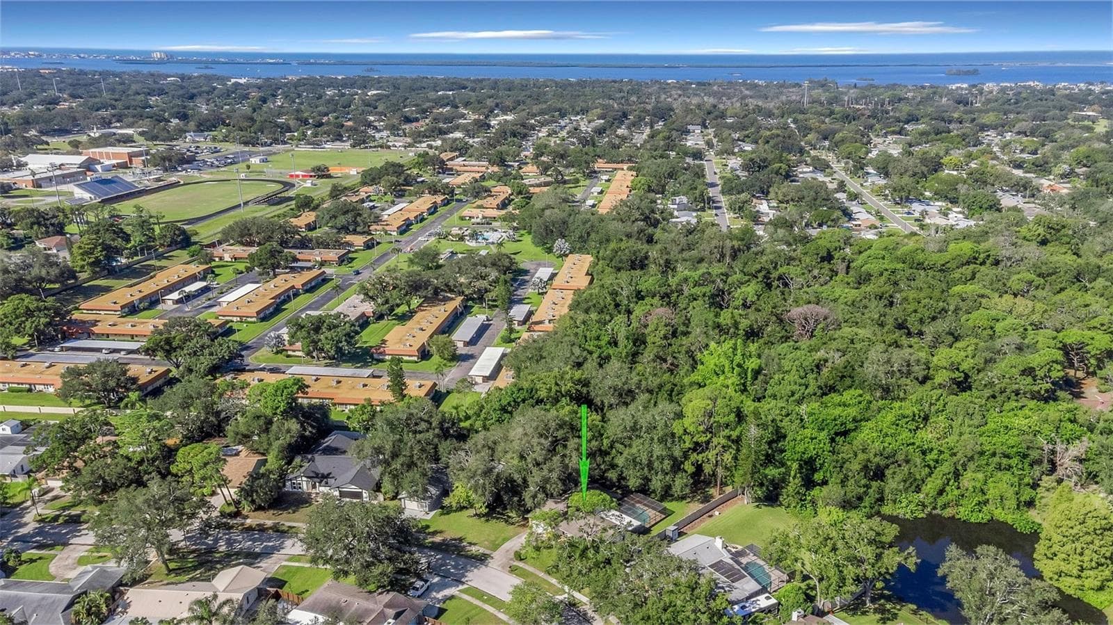 Full View - Aerial - 1926 BRAE MOOR DR, DUNEDIN