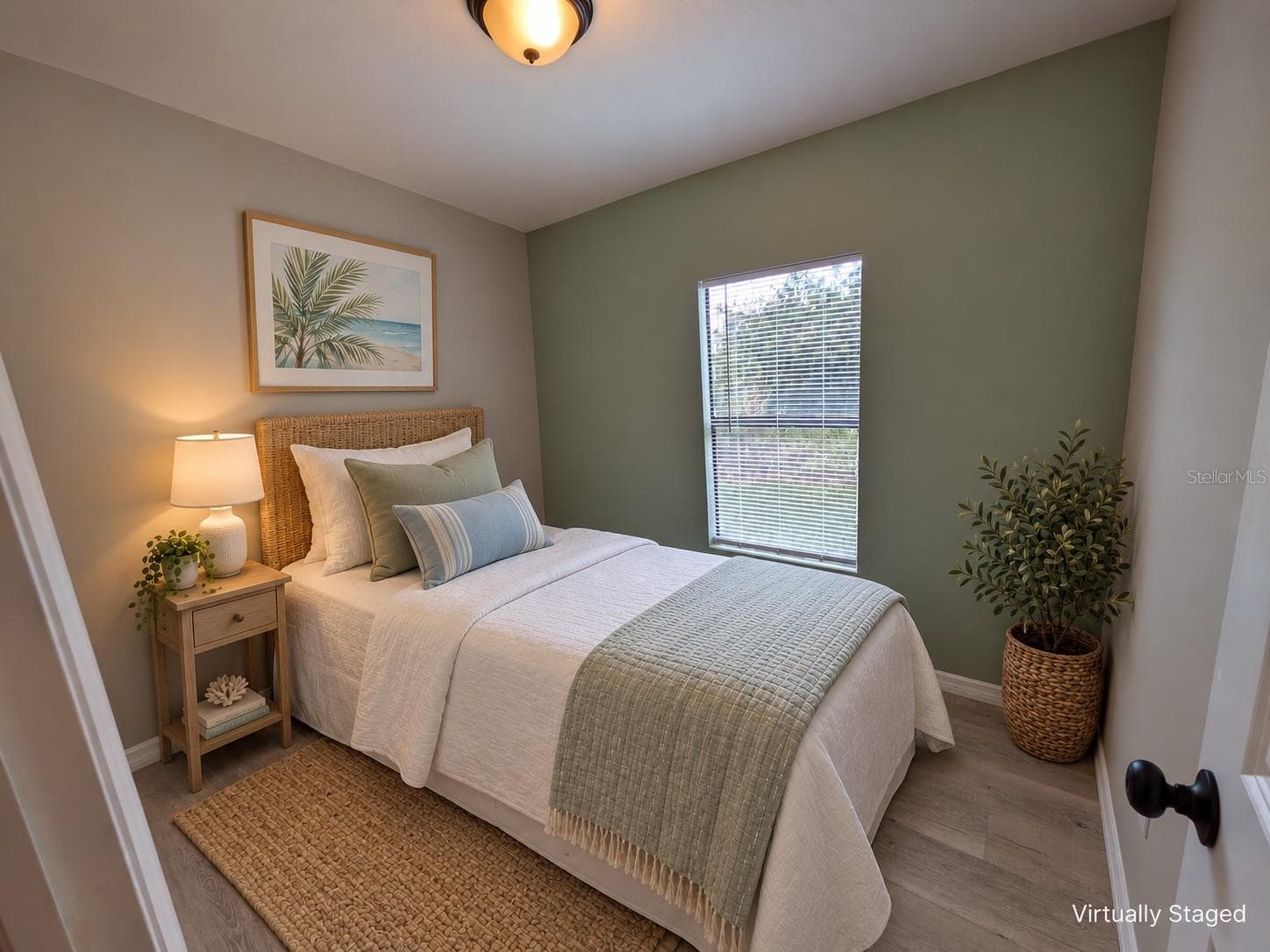 VITUALLY STAGED GUEST BEDROOM - 3125 BAYBERRY AVE, PUNTA GORDA