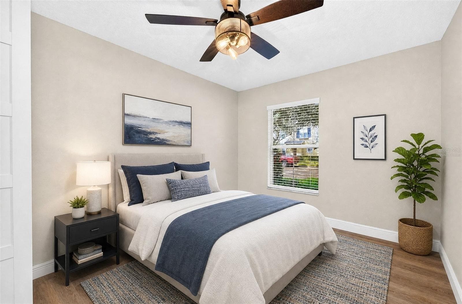 French doors open to a versatile FLEX SPACE that can serve as a FOURTH BEDROOM, home office or hobby room. Virtually Staged - 13028 AUBURN COVE LN, ORLANDO