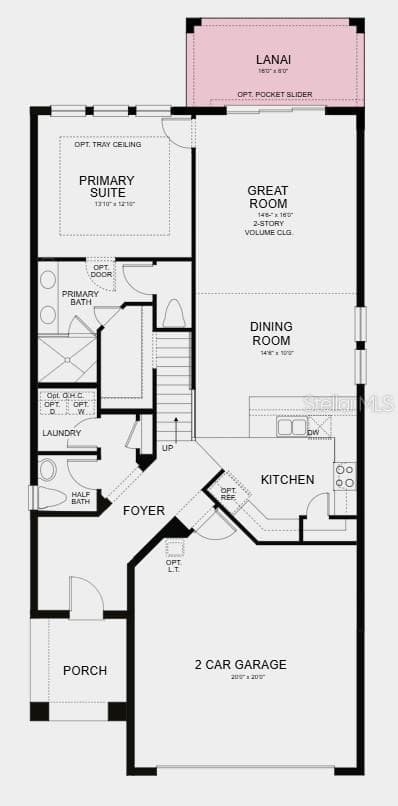 Additional Highlights include: Laundry package, GE refrigerator, and whole house 8' interior doors. - 743 STEEL DR, APOLLO BEACH