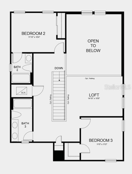 Additional Highlights include: Laundry package, GE refrigerator, and whole house 8' interior doors. - 743 STEEL DR, APOLLO BEACH