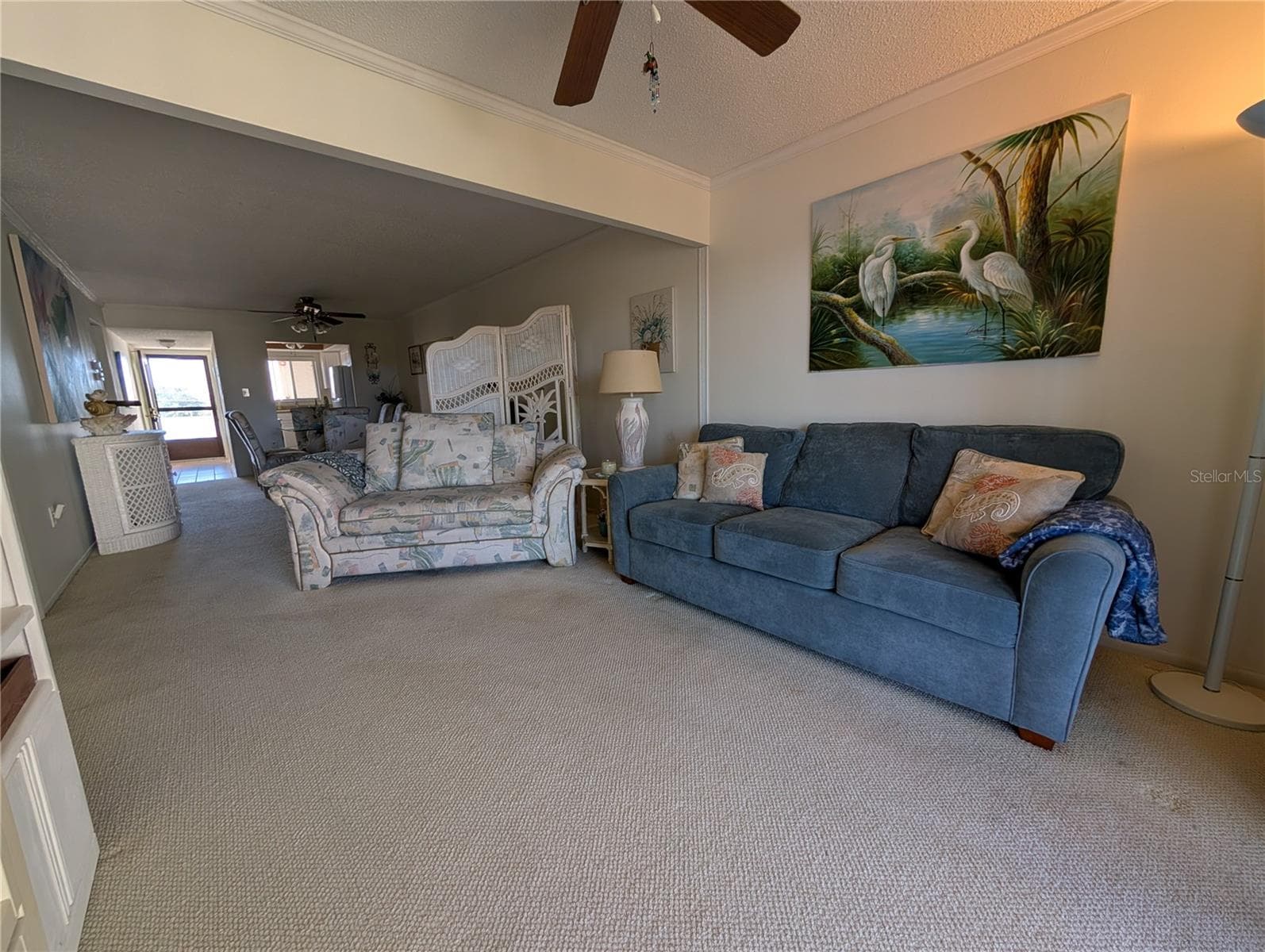 Long view from lanai door towards front - 3779 LAKE BAYSHORE DR #H-402, BRADENTON