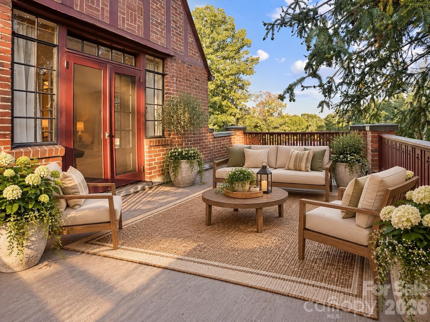upper  balcony staged - 1220 N Piedmont Avenue, Kings Mountain