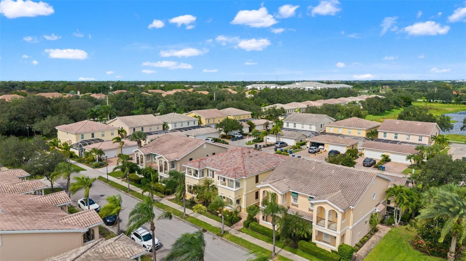 Aerial view - 5389 CAMBIAGO ST, SARASOTA