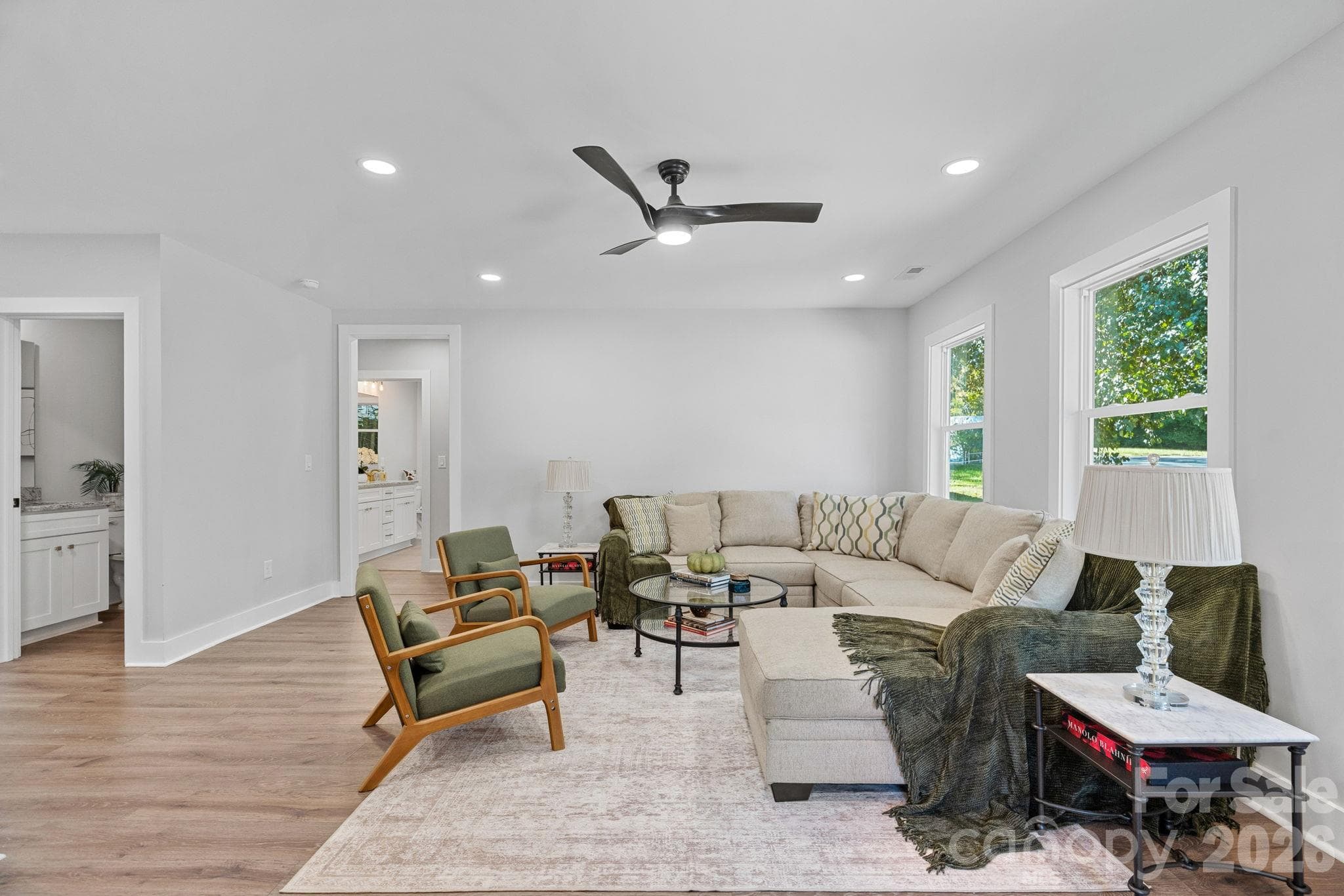 Living Room - 1949 Garibaldi Avenue, Charlotte
