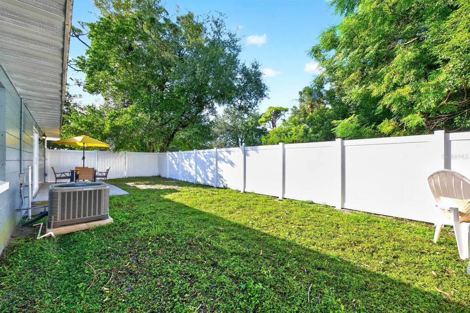 The backyard - 543 HIBISCUS WAY #9C, ORLANDO