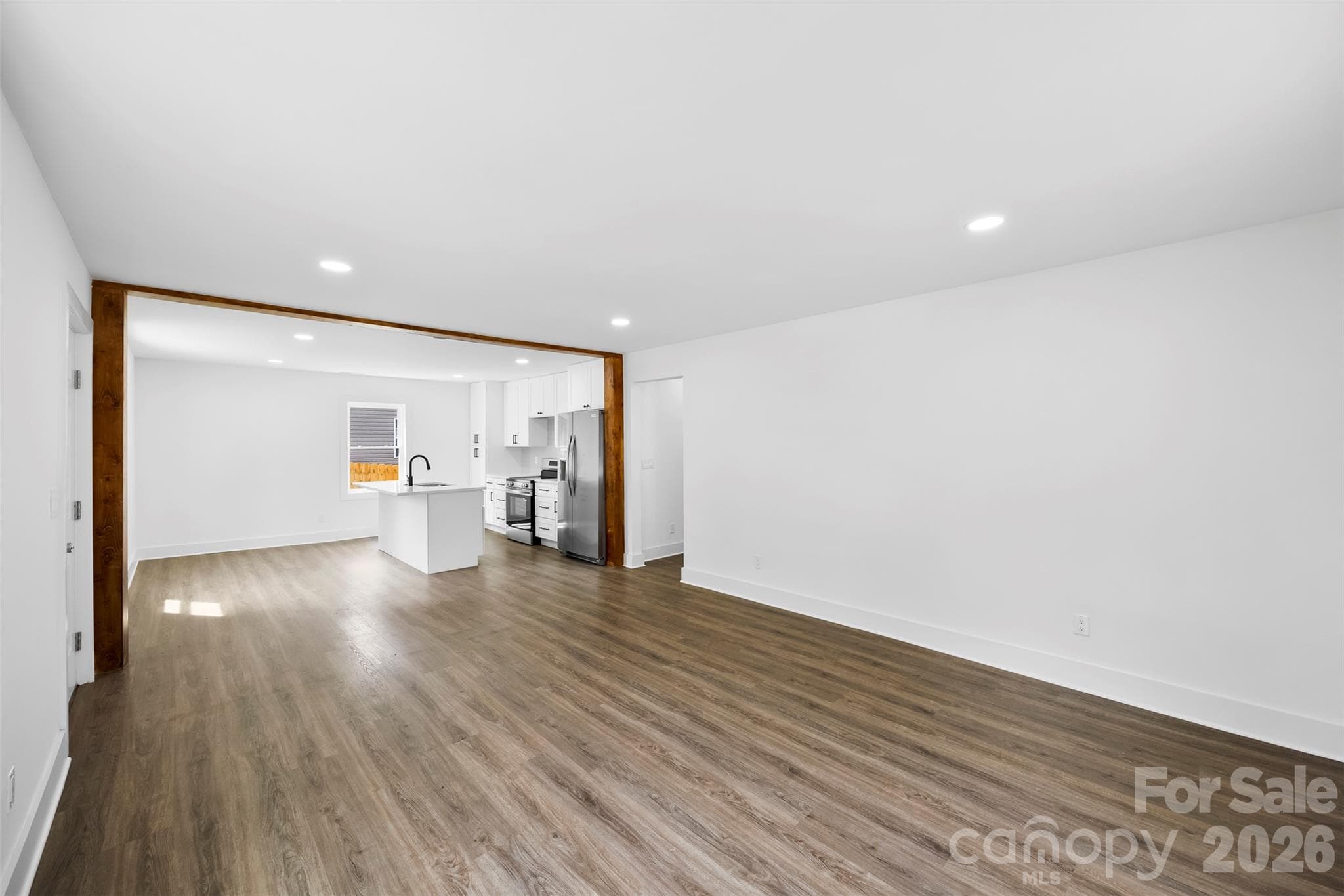 Spacious living room. - 2942 Reid Avenue, Charlotte