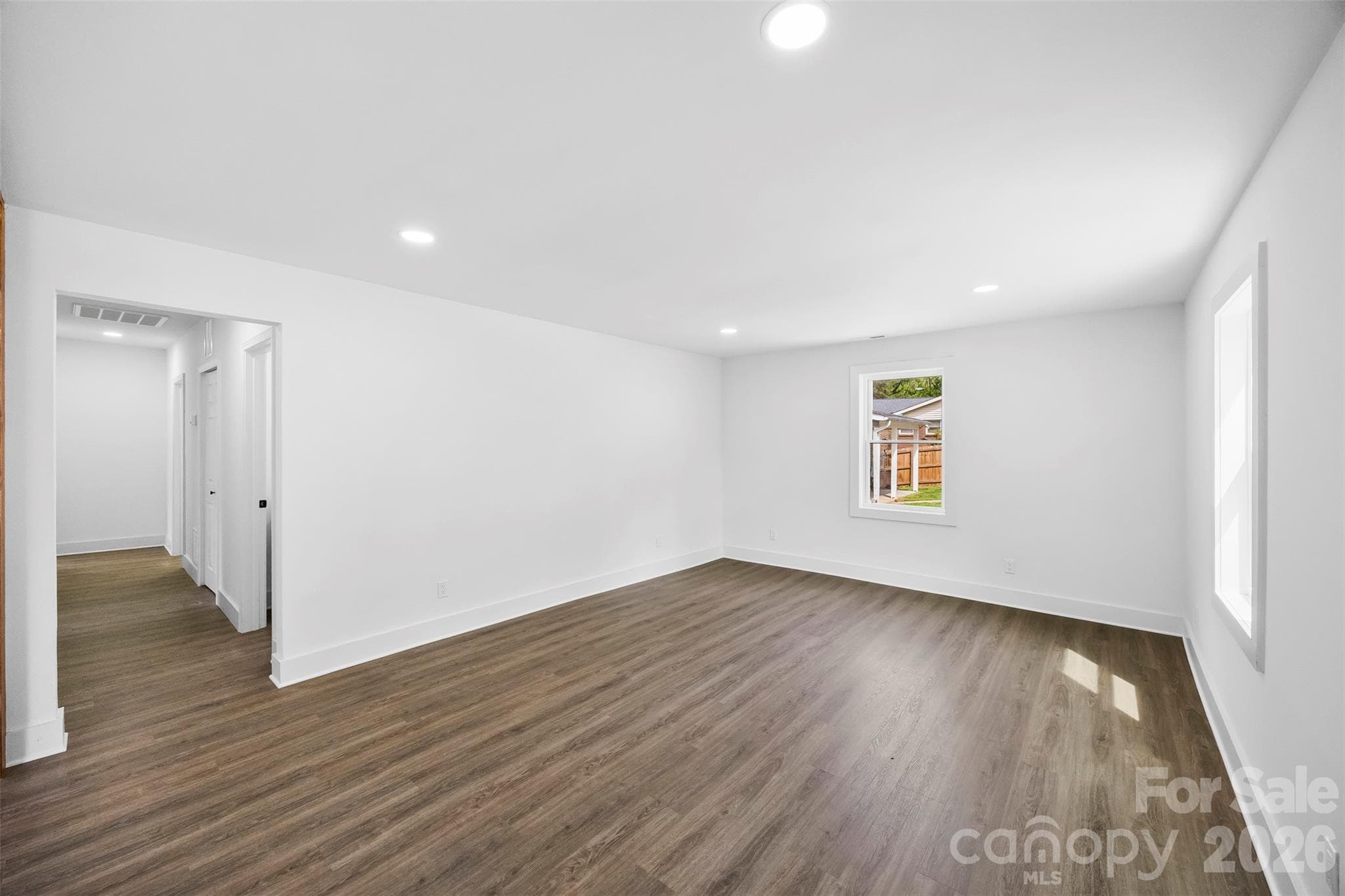 Spacious living room. - 2942 Reid Avenue, Charlotte